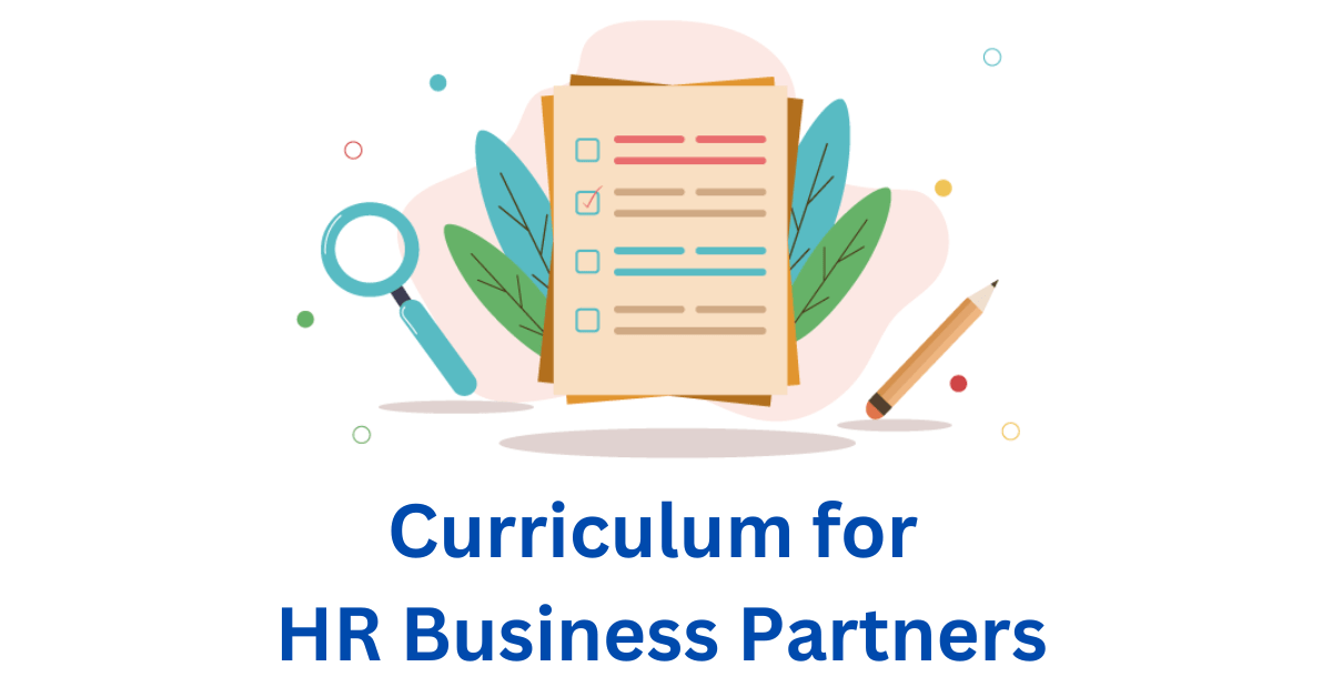 Curriculum for HR Business Partners